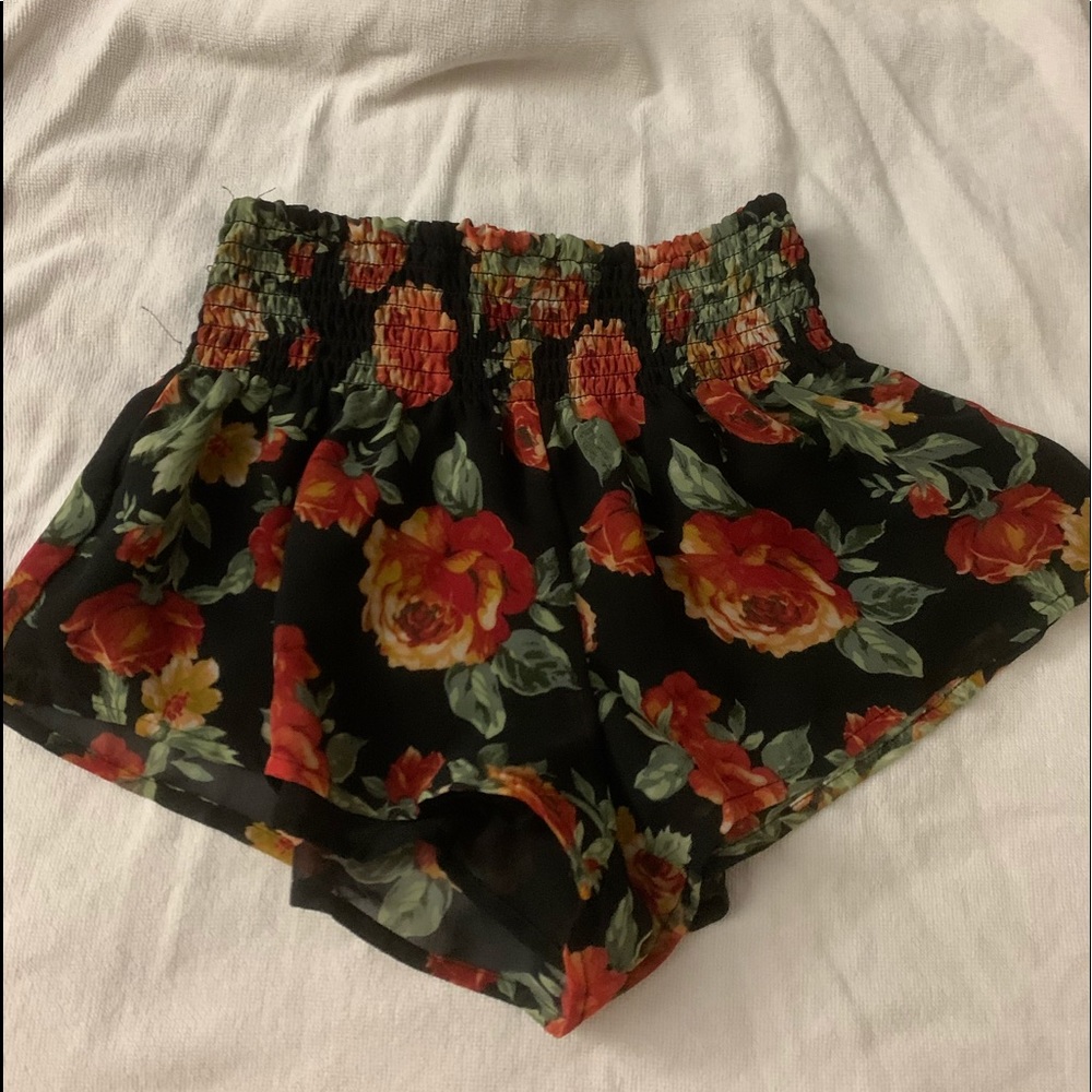 Tiny booty shorts